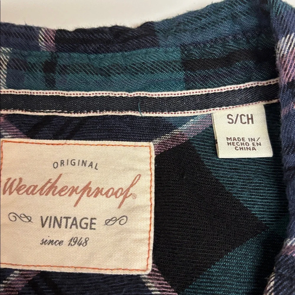 Women Plaid Shirt - Blue and Green - Picture 3 of 5